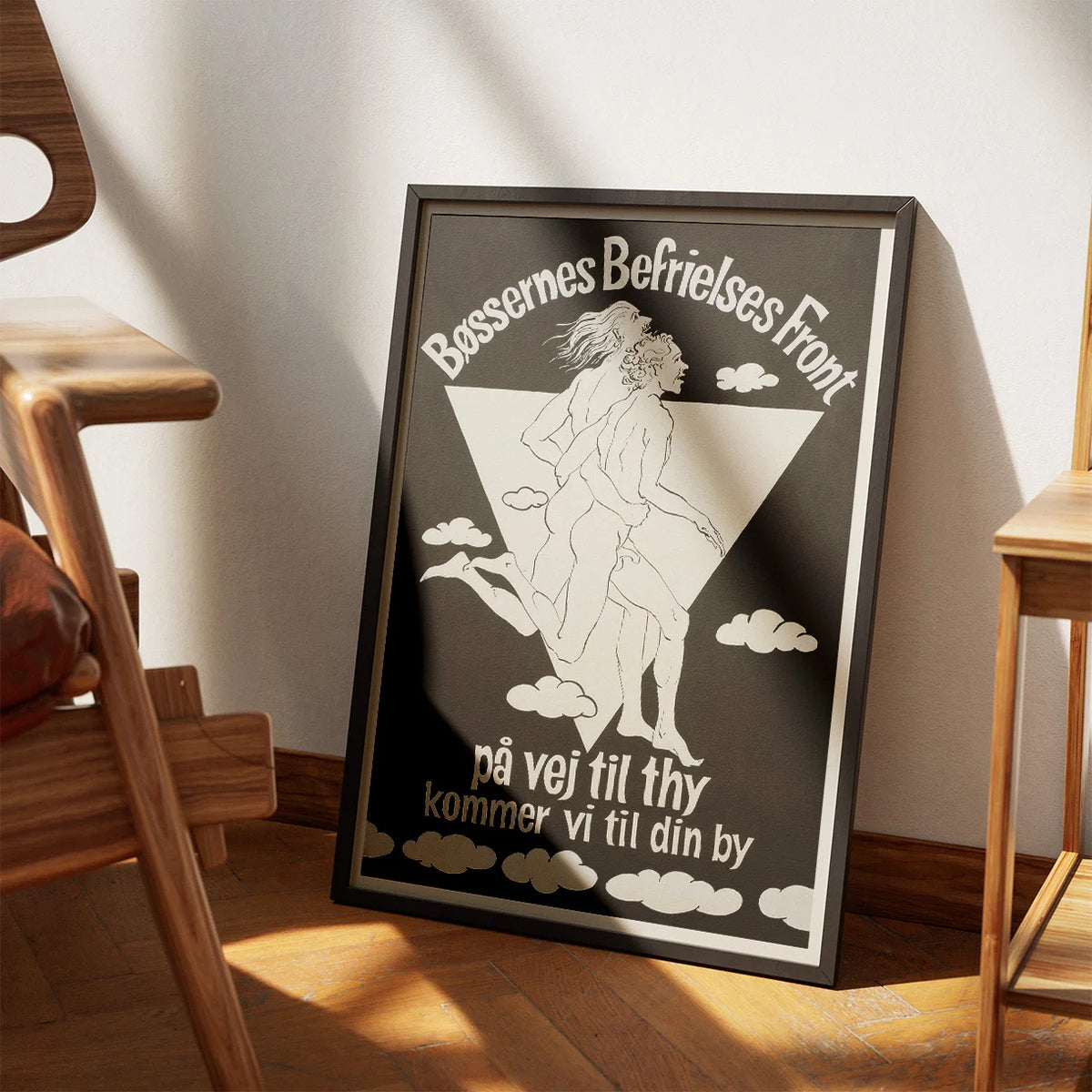 Bøssernes Befrielsesfront 1976 - Politisk plakat – billede 3