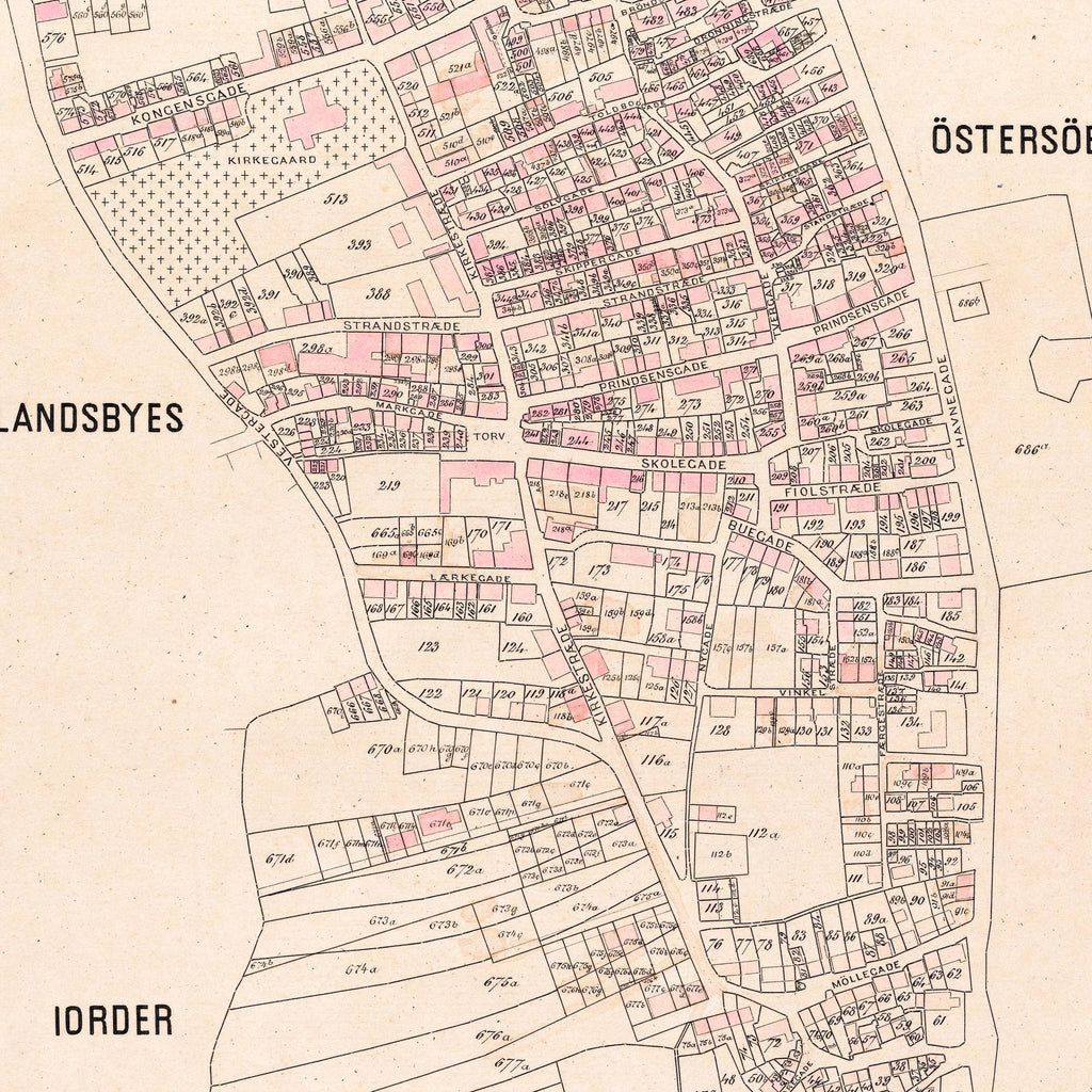 Marstal 1897 - Berggreens købstadskort – billede 4