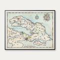 Als 1773 - Historisk landkort - 70×55 cm – billede 1
