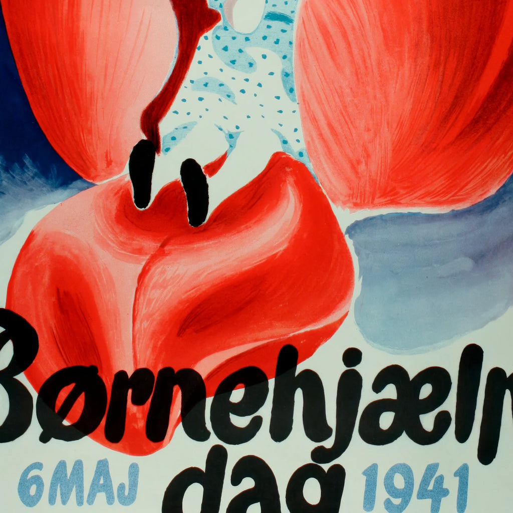 Børnehjælpsdagen 1941 - Dansk plakat – billede 4