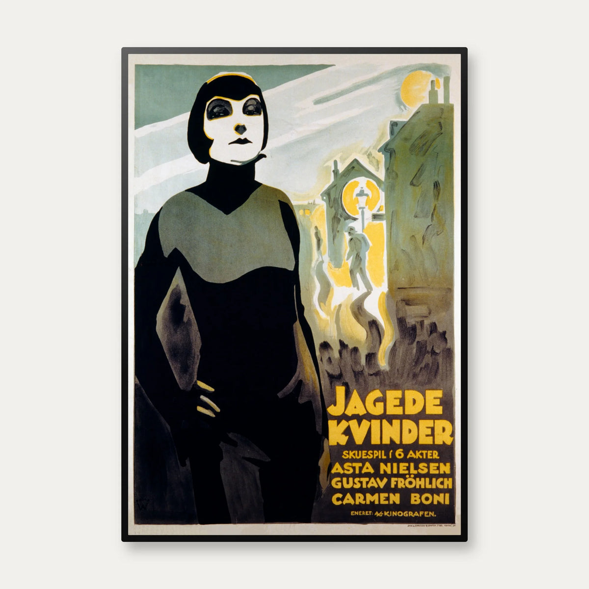 Gehetzte Frauen 1927 - Filmplakat – billede 1