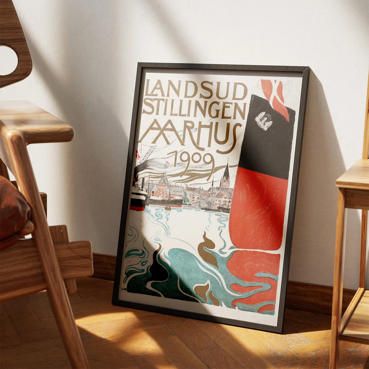 Landsudstillingen Aarhus 1909 - Dansk udstillingsplakat – billede 3