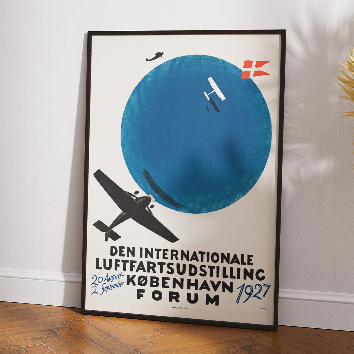 Den Internationale Luftfartsudstilling1927 - Forum København - Plakat – billede 2