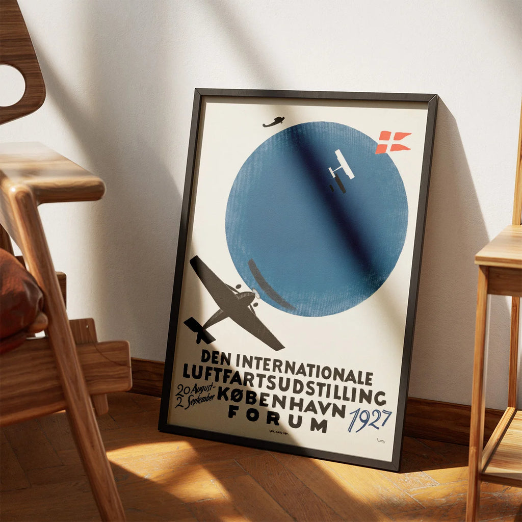 Den Internationale Luftfartsudstilling1927 - Forum København - Plakat – billede 3
