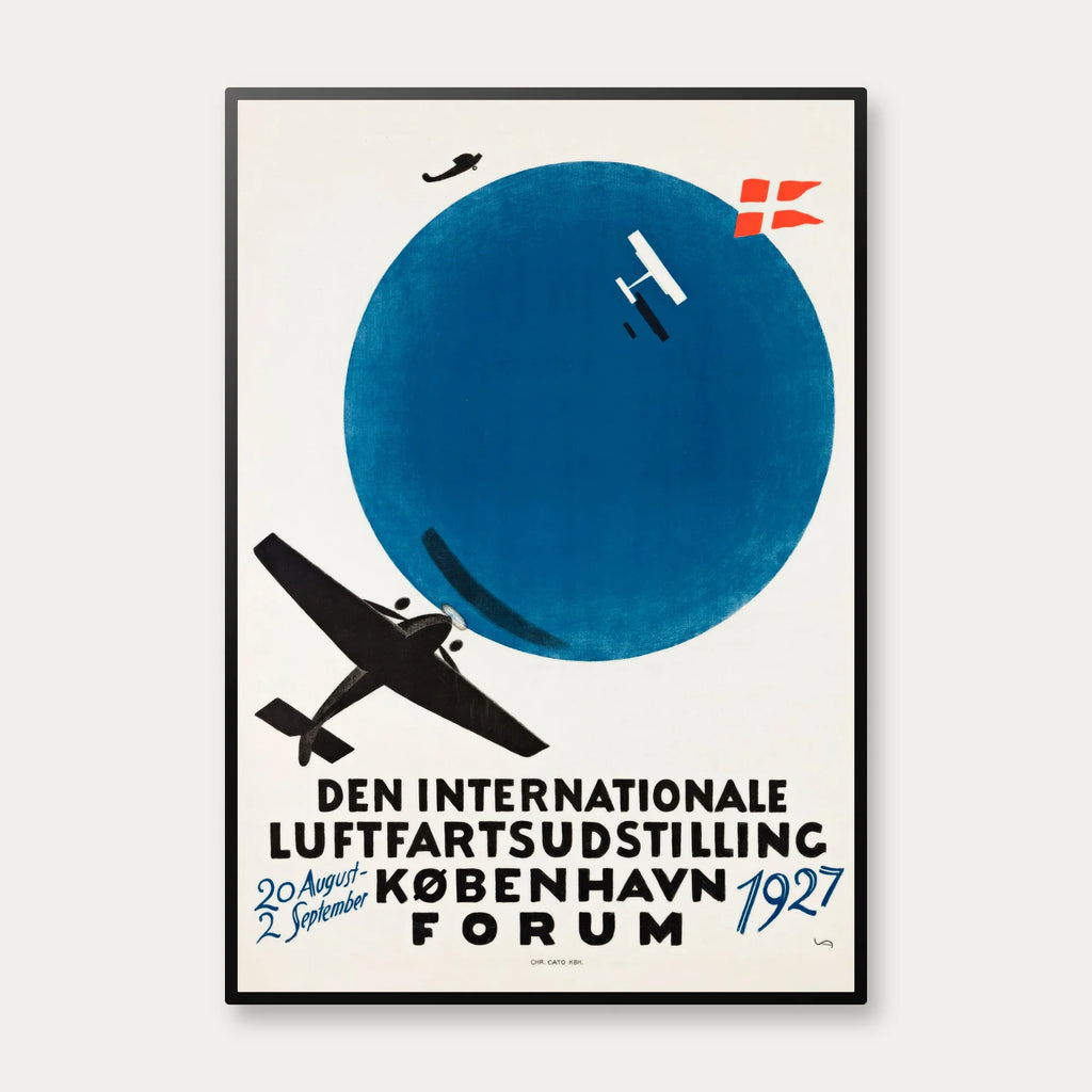Den Internationale Luftfartsudstilling1927 - Forum København - Plakat – billede 1