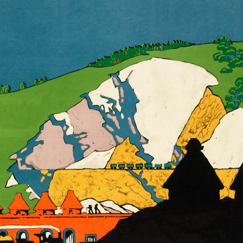 London Underground 1915 - Transportplakat – billede 4