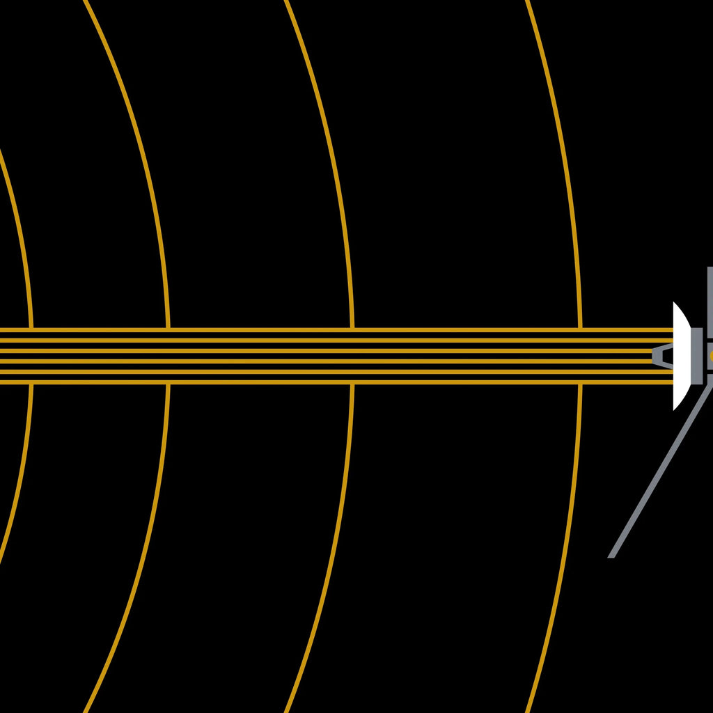 Voyager 2 - Interstellar Space Gold - NASA plakat – billede 4
