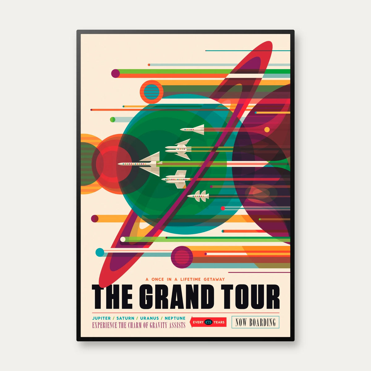 The Grand Tour - NASA rumplakat – billede 1
