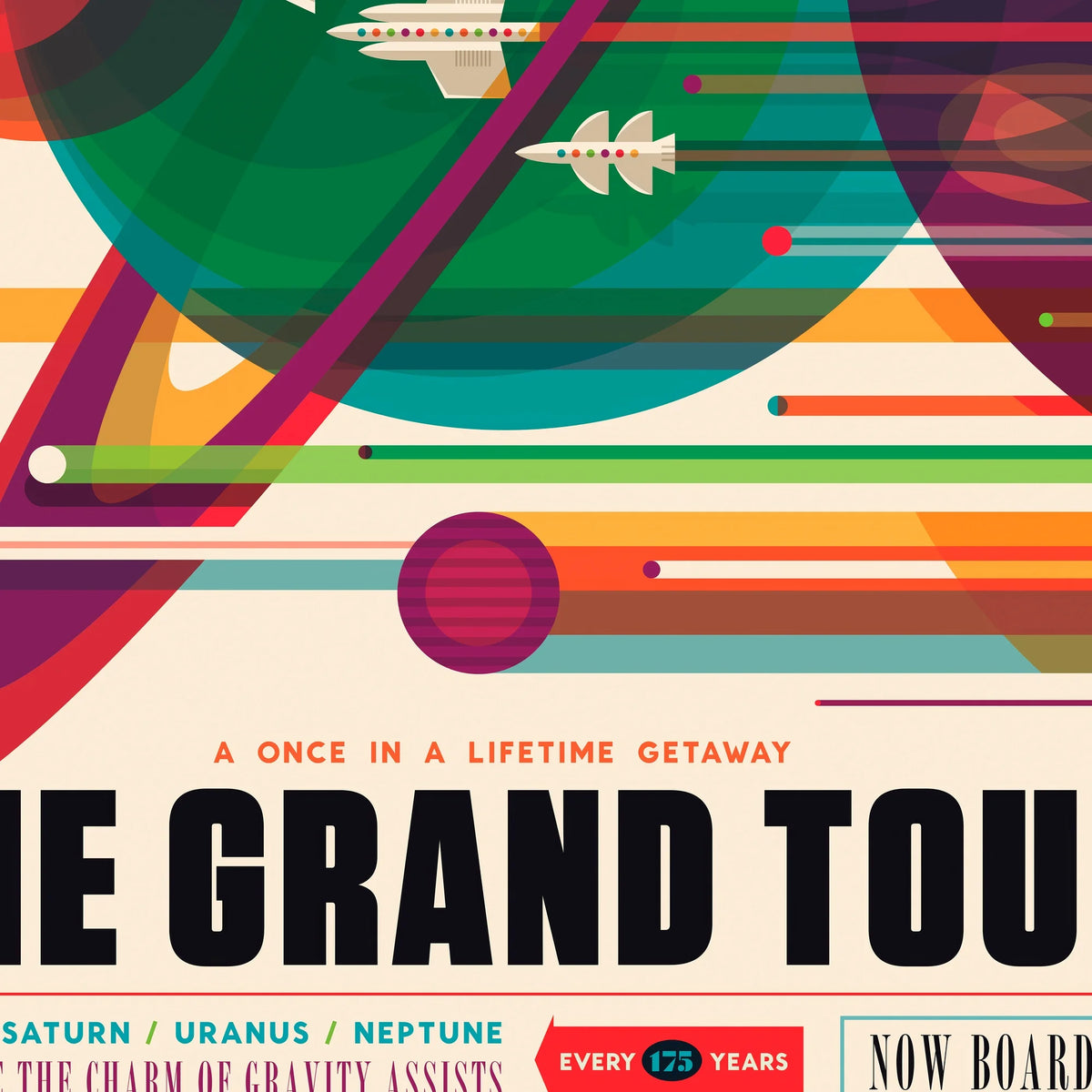 The Grand Tour - NASA rumplakat – billede 4