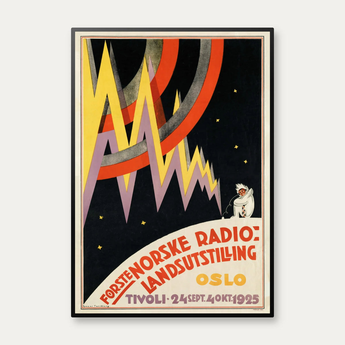 Første Norske Radio - Landsudstillingen 1925 – billede 1