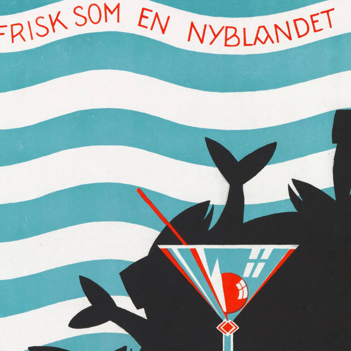 Cocktailsild - Reklameplakat fra 1930 – billede 4