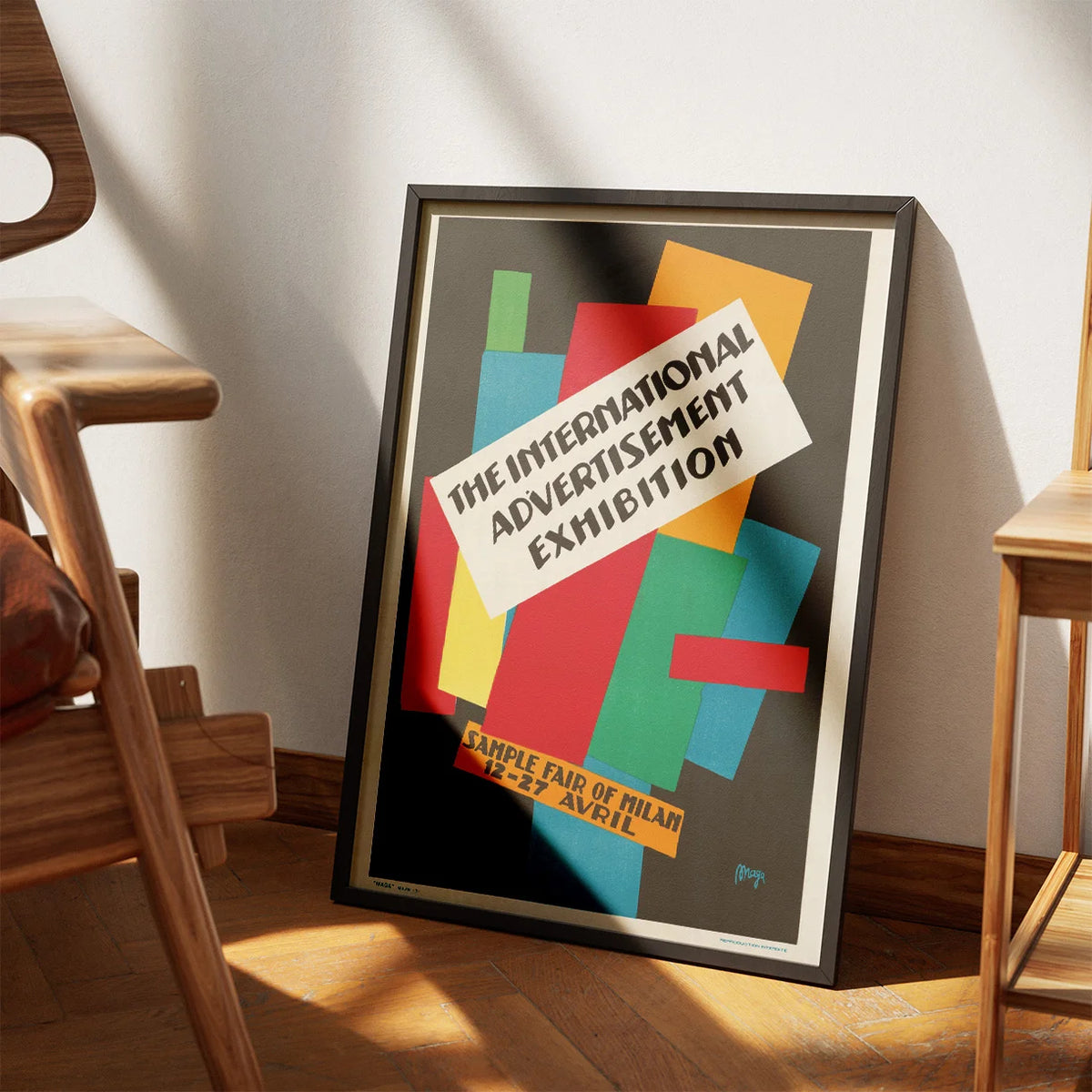 The International Advertisement Exhibition - Milano 1930 - Vintage plakat – billede 3