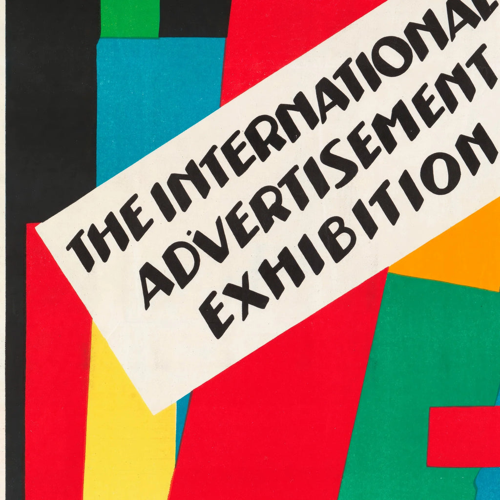 The International Advertisement Exhibition - Milano 1930 - Vintage plakat – billede 4