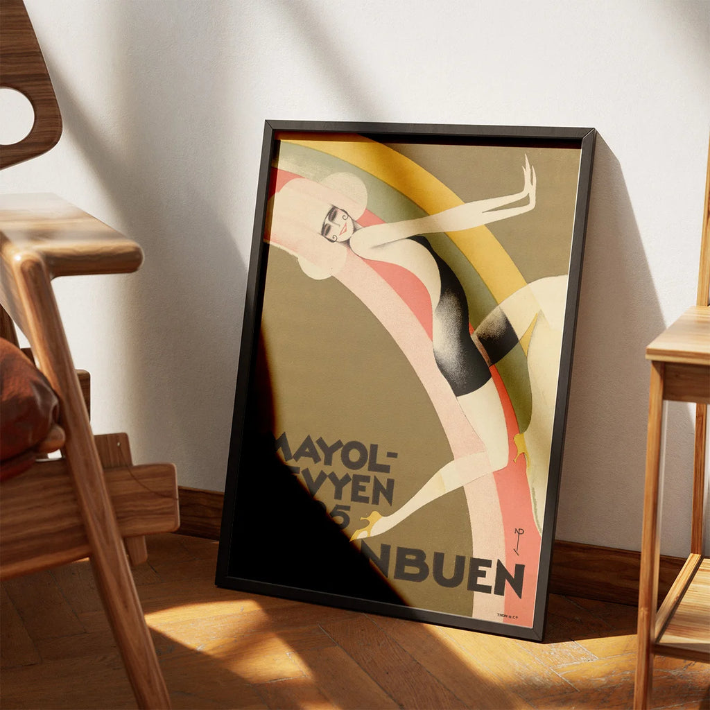 Mayolrevyen "Regnbuen" 1925 - Teaterplakat – billede 3