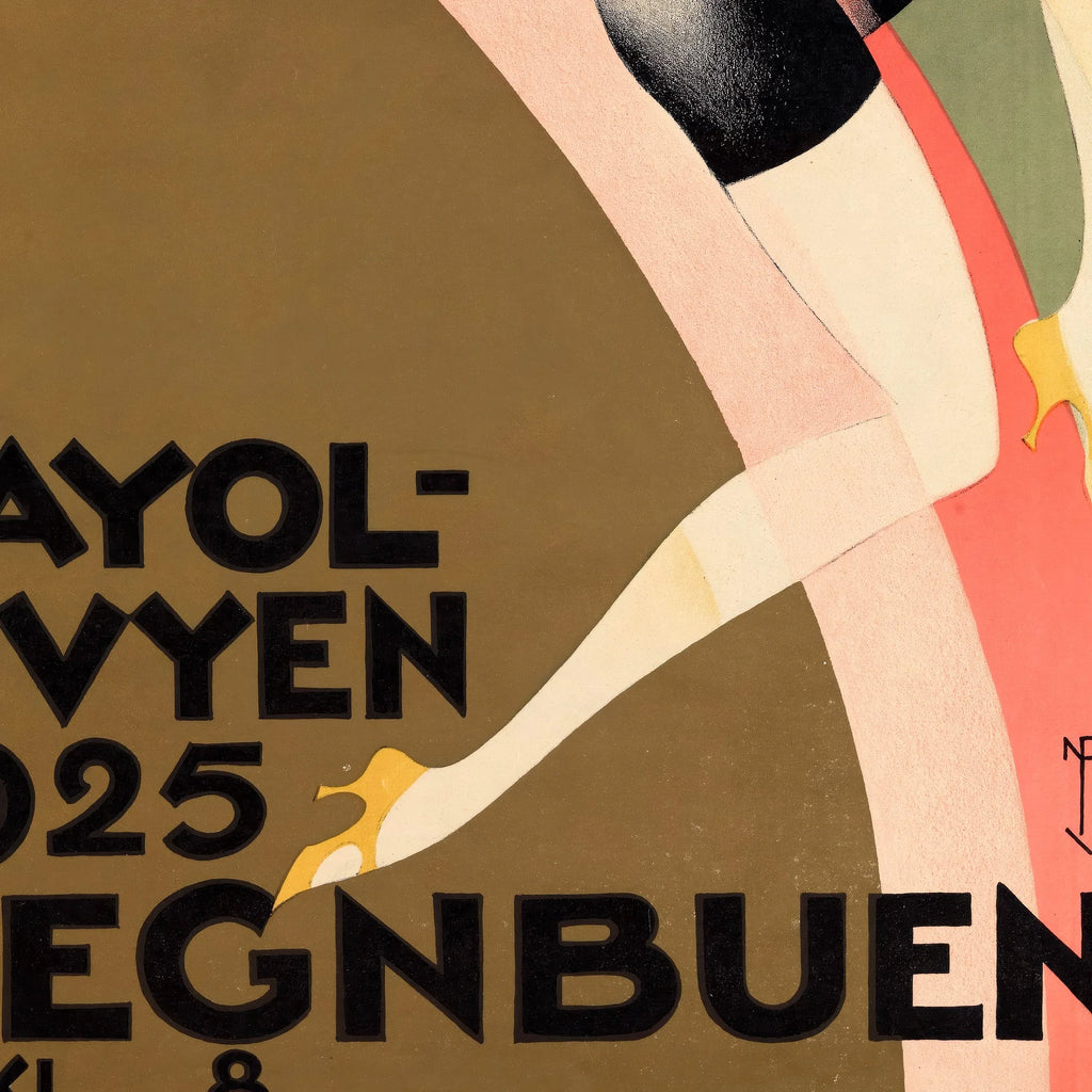 Mayolrevyen "Regnbuen" 1925 - Teaterplakat – billede 4
