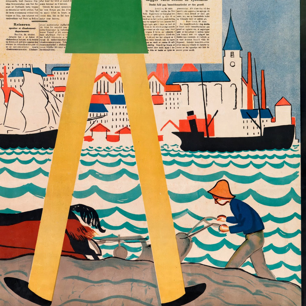 Dagbladet 1917 - Reklameplakat af Per Krohg – billede 4