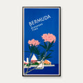 Bermuda i oleandertid - Rejseplakat fra 1952 - 44×80 cm – billede 1