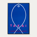Takai - Moderne kunstplakat fra 1965 – billede 1