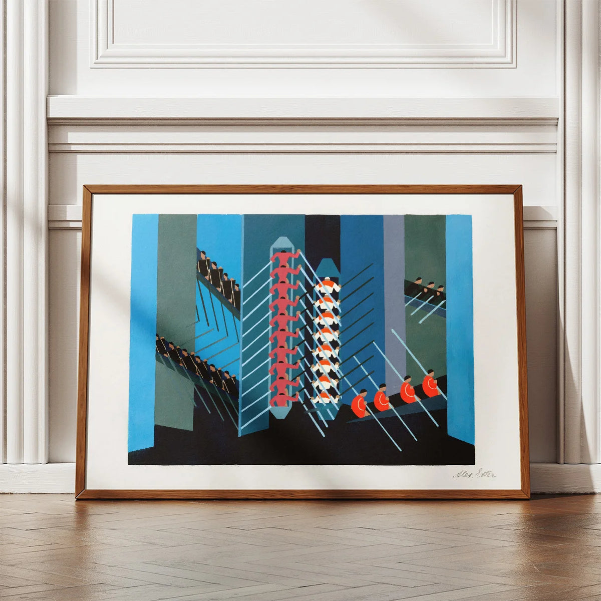 Teatermaquetter - Alexandra Exter kunstplakat fra 1930 – billede 2