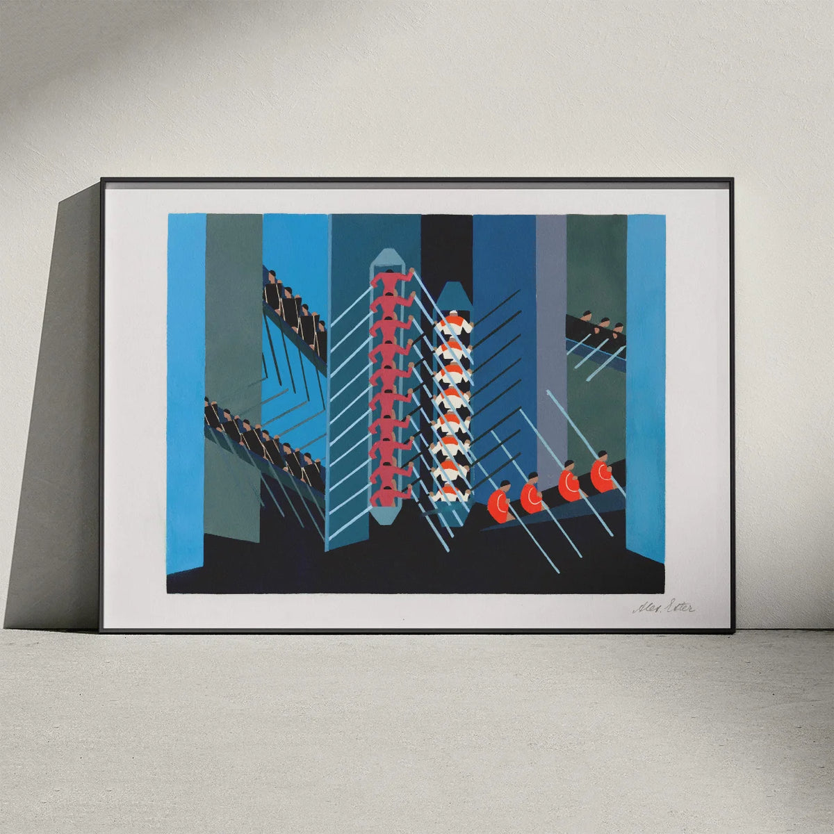 Teatermaquetter - Alexandra Exter kunstplakat fra 1930 – billede 3