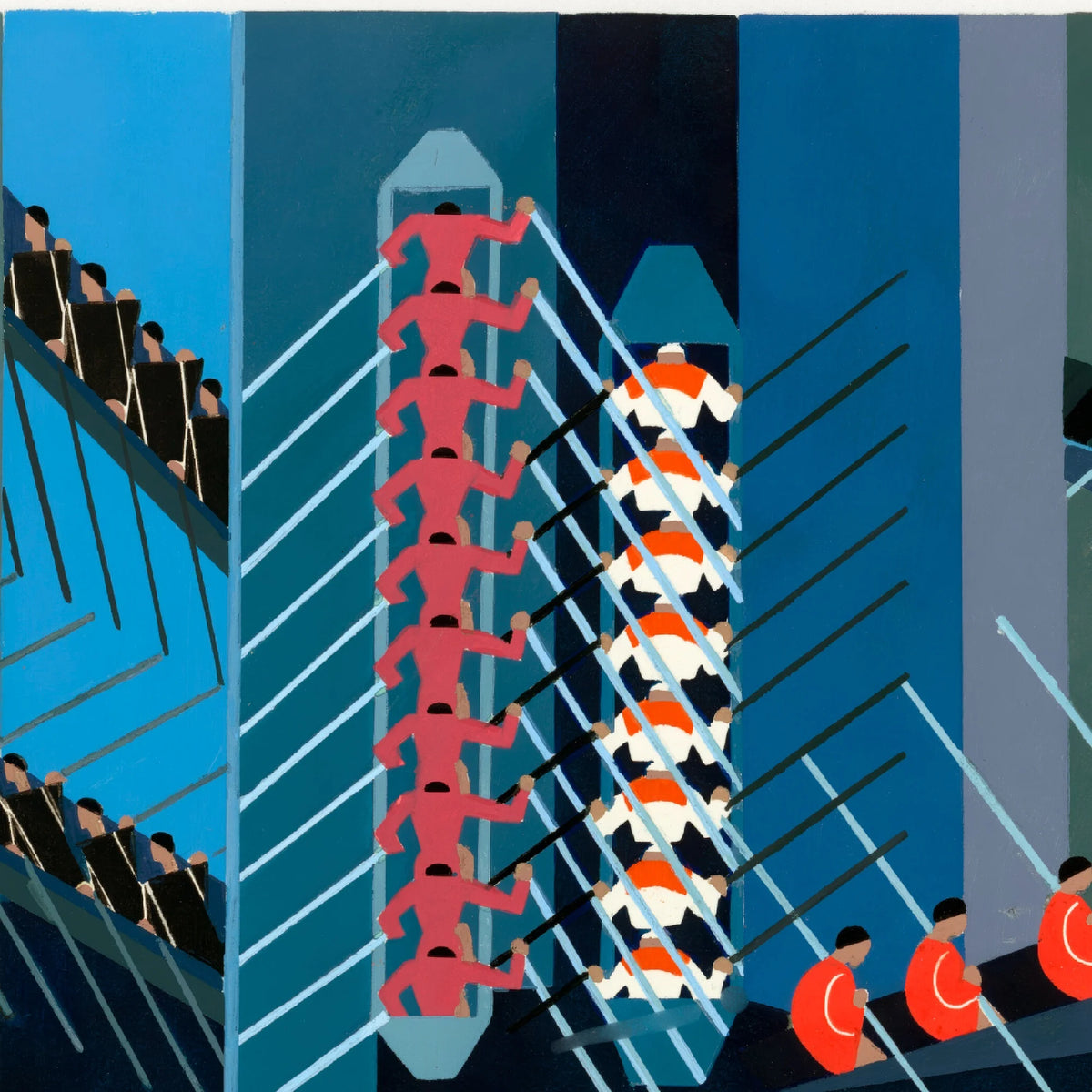 Teatermaquetter - Alexandra Exter kunstplakat fra 1930 – billede 4