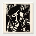 Passagerer - Moderne kunstplakat fra 1935 – billede 1