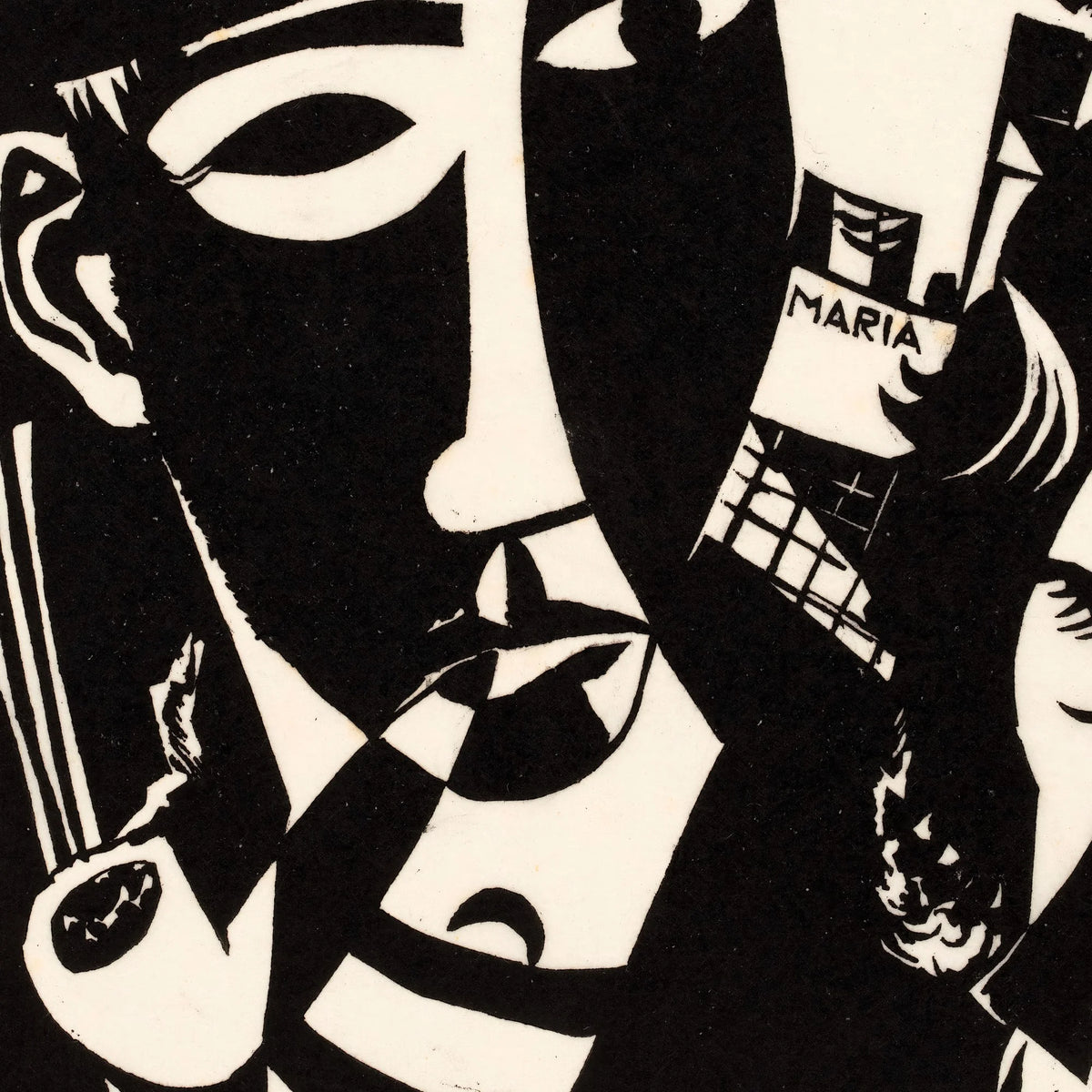 Passagerer - Moderne kunstplakat fra 1935 – billede 4