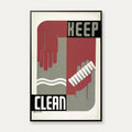 Keep Clean - Vintage plakat fra 1936 – billede 1