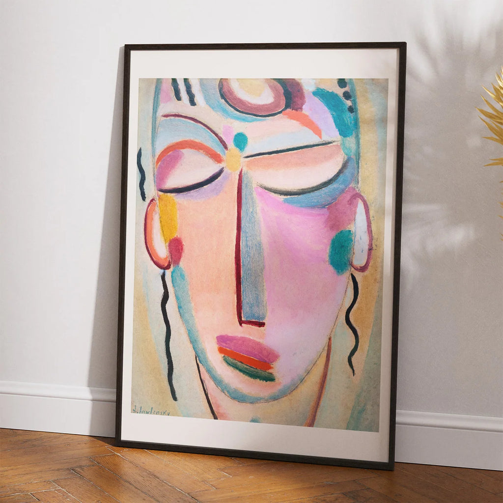 Meditation - Kunstplakat af Alexej von Jawlensky fra 1918 – billede 2