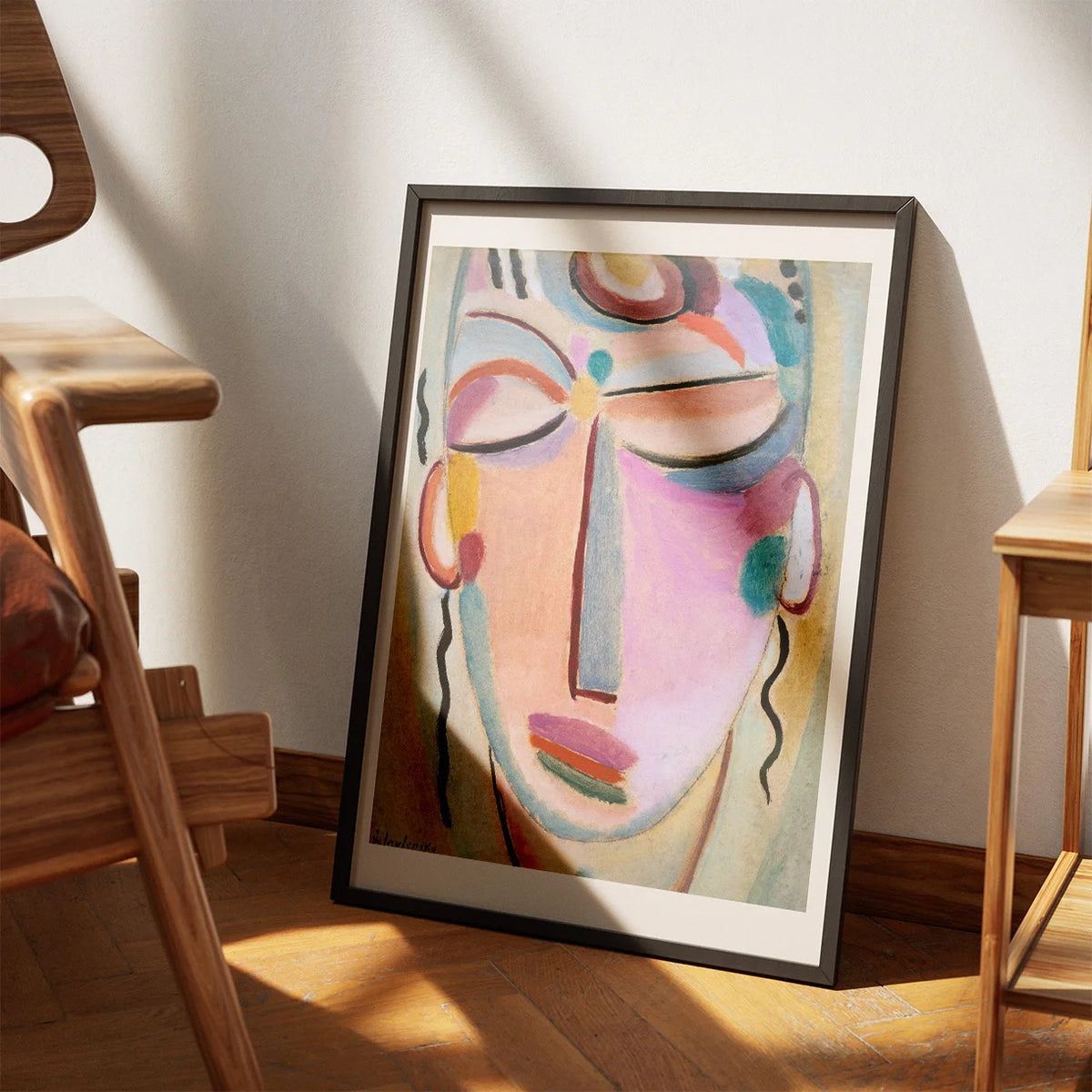 Meditation - Kunstplakat af Alexej von Jawlensky fra 1918 – billede 3
