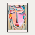 Meditation - Kunstplakat af Alexej von Jawlensky fra 1918 – billede 1