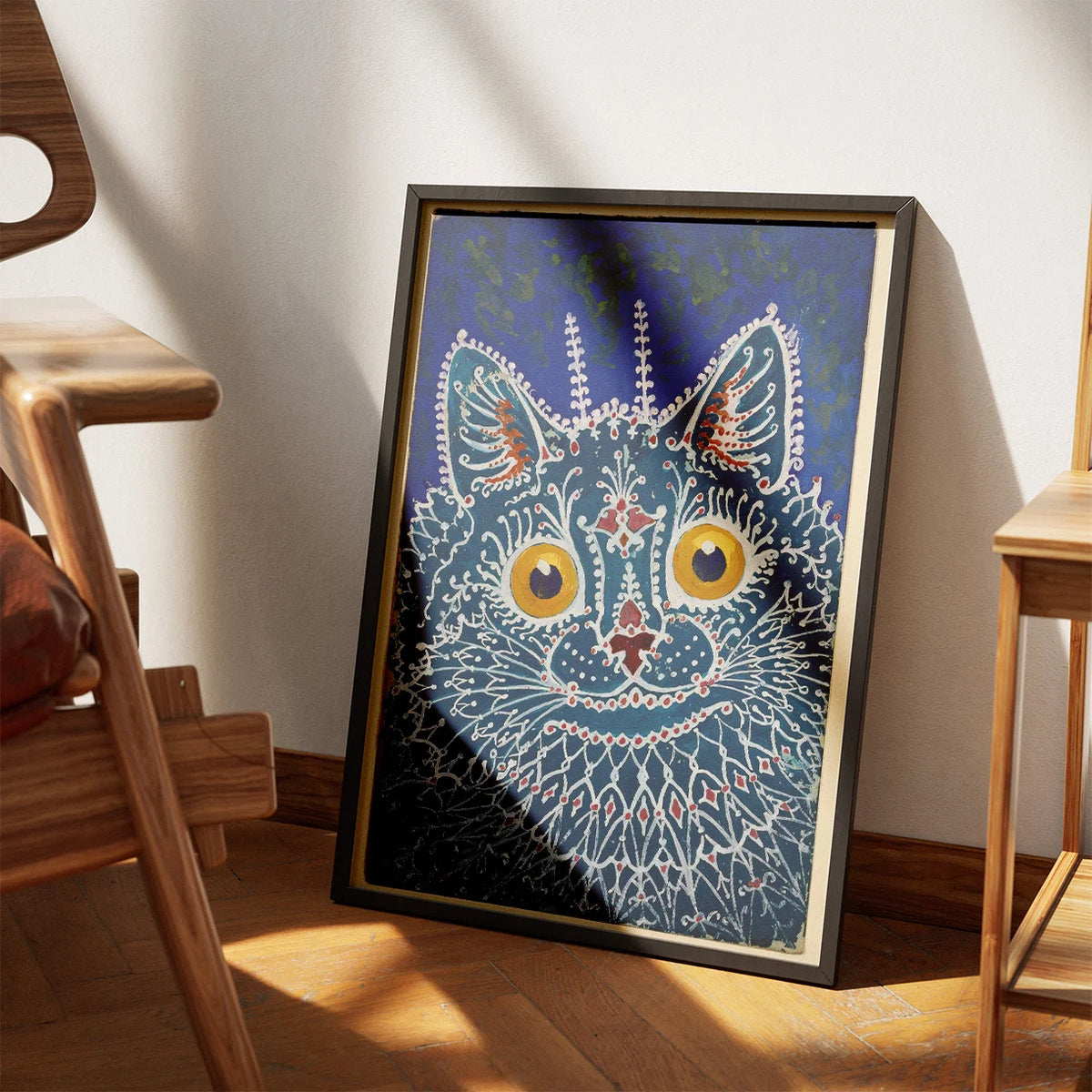 Kat i gotisk stil 1925 - Louis Wain – billede 3