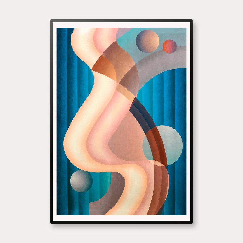 Composition No. 6 - Moderne kunstplakat fra 1939 – billede 1