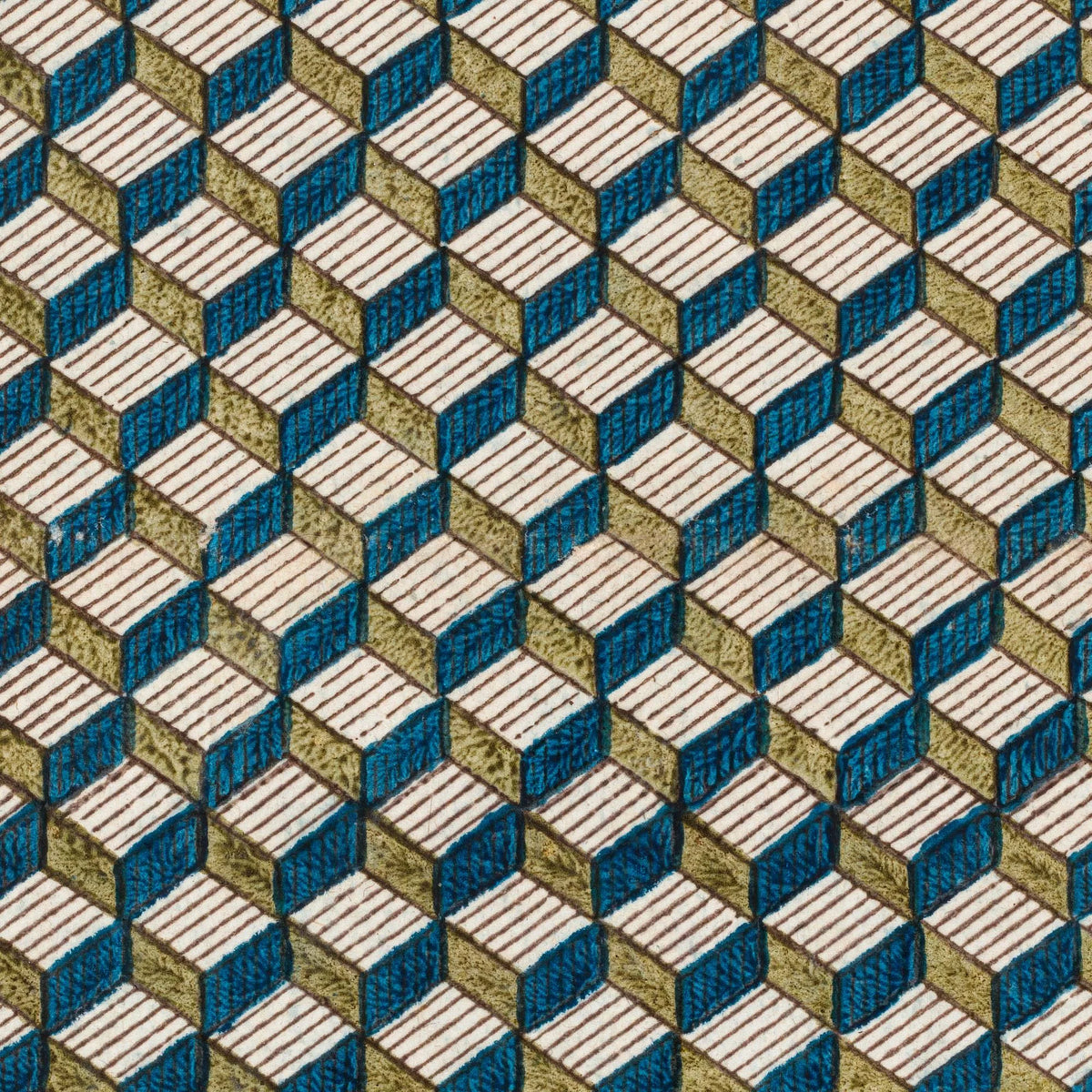 Geometrisk mønster med trappetrin - Grafisk design fra 1800-tallet – billede 4