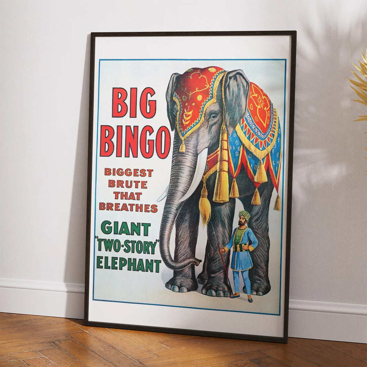 Circus Big Bingo - Ringling Bros. cirkusplakat fra 1916 – billede 2