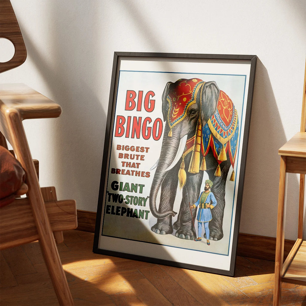 Circus Big Bingo - Ringling Bros. cirkusplakat fra 1916 – billede 3