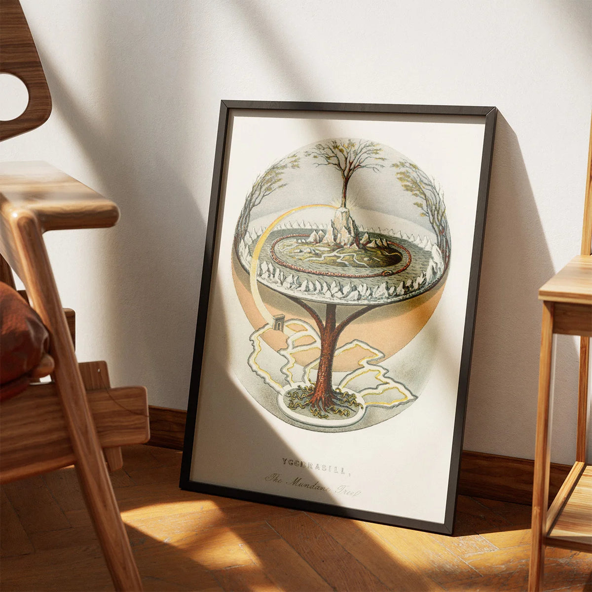 Yggdrasil - Livets træ i nordisk mytologi fra 1859 – billede 3