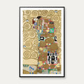 Fulfillment - Maleri af Gustav Klimt fra 1910 - 45×70 cm – billede 1