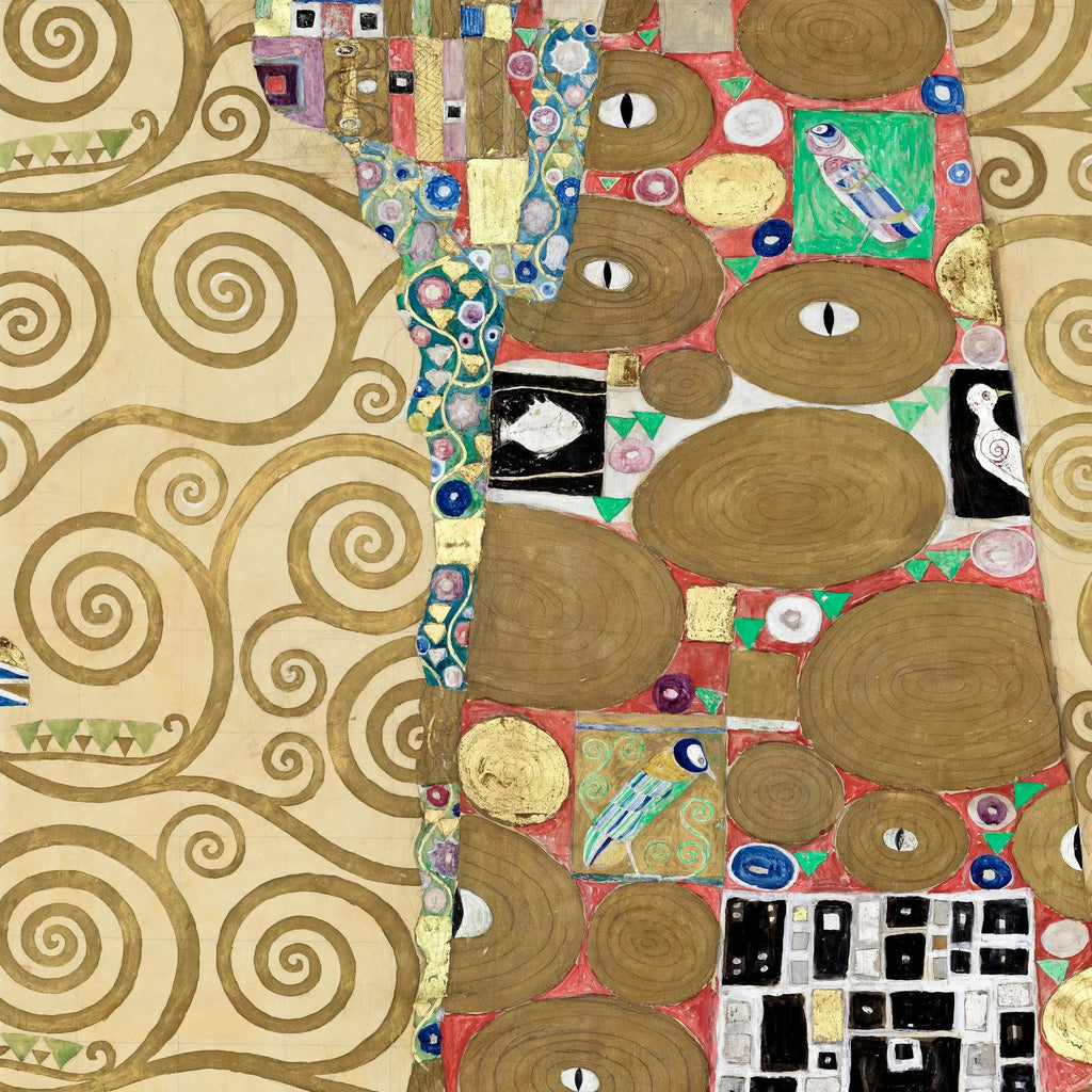 Fulfillment - Maleri af Gustav Klimt fra 1910 - 45×70 cm – billede 4