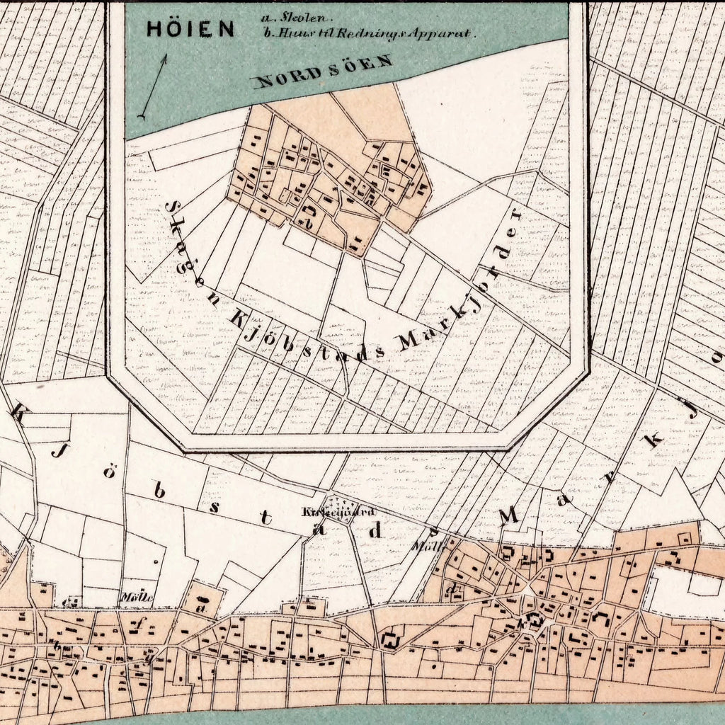 Skagen Bykort 1875 – billede 4
