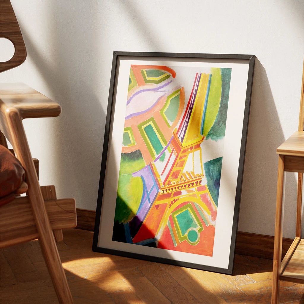 Eiffeltårnet - Maleri af Robert Delaunay fra 1924 – billede 3