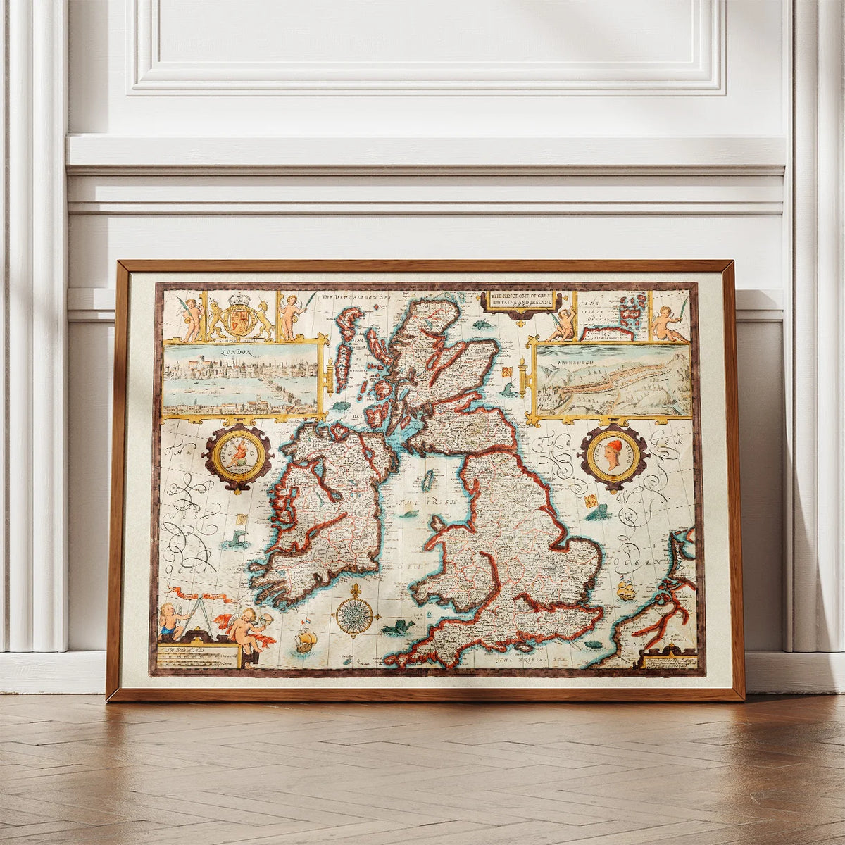 Kort over De Britiske Øer fra 1770 – billede 2