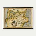 Nord- & Midtjylland 1595 - Gerard Mercator – billede 1