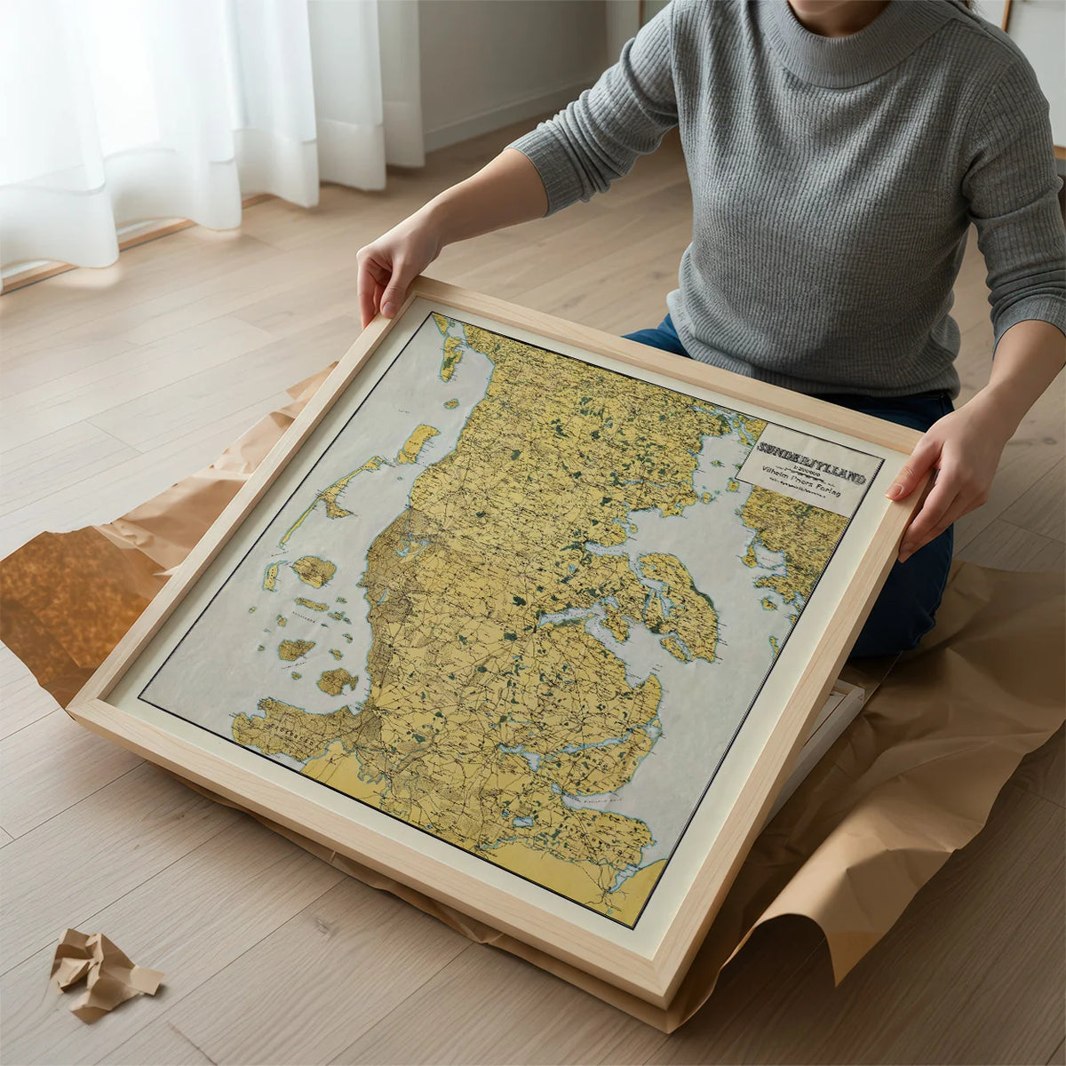 Sønderjylland 1859 - Priors historiske kort – billede 2
