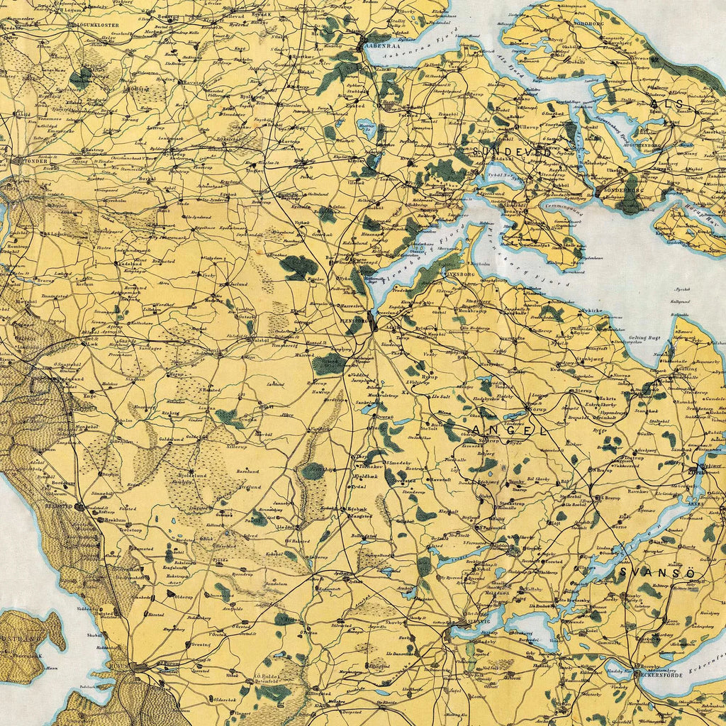 Sønderjylland 1859 - Priors historiske kort – billede 4