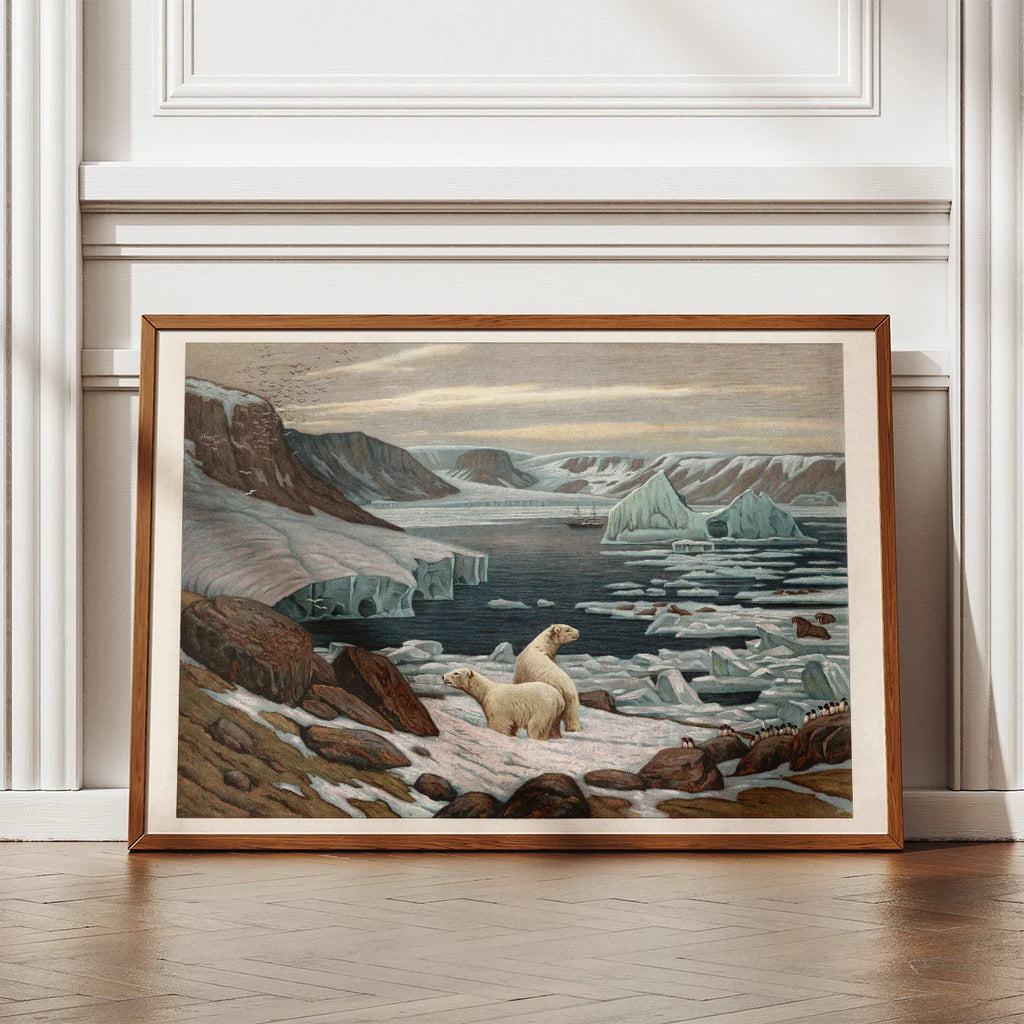 Polarlandskab 1890 - Geografisk anskuelsesbillede – billede 2