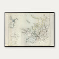 Holbæk Amt 1824 - Hesselø - Plakat – billede 1