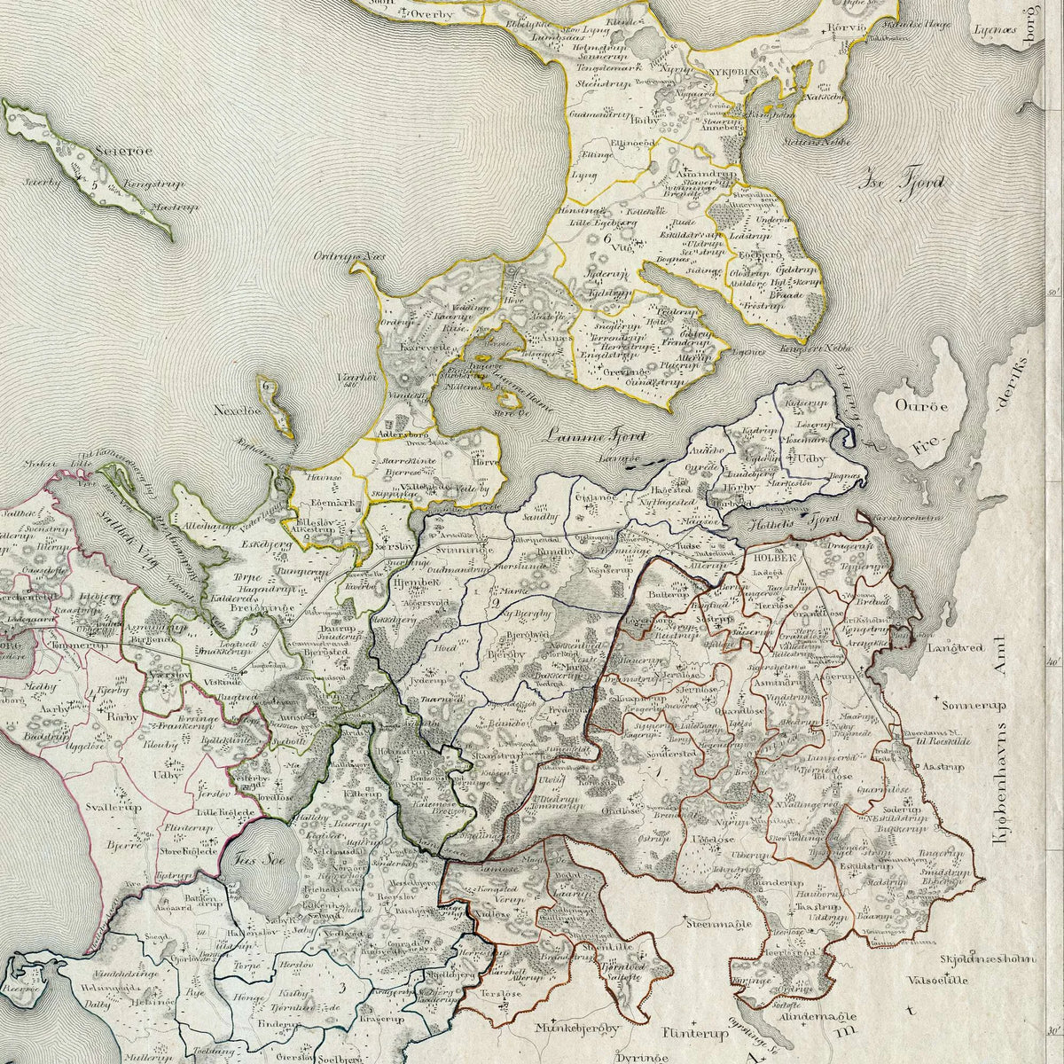 Holbæk Amt 1824 - Hesselø - Plakat – billede 4
