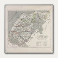 Thisted Amt 1871 - Plakat – billede 1