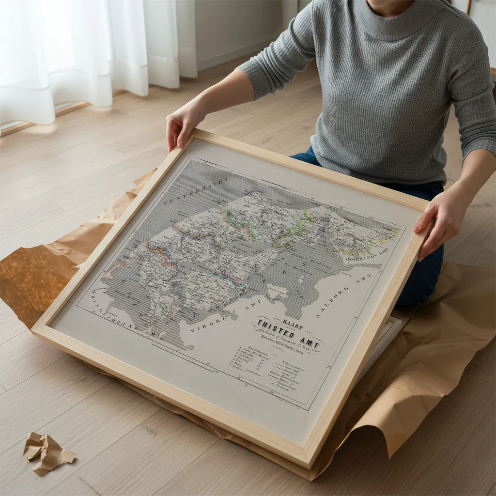 Thisted Amt 1871 - Plakat – billede 2